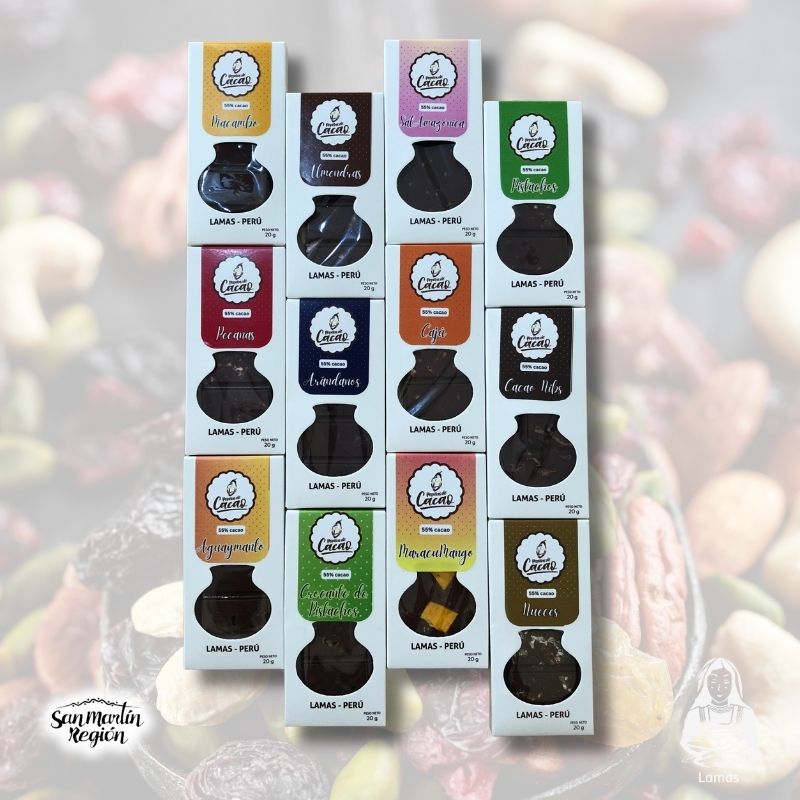 Mini Tabletas al 55% cacao Mini Tabletas 55% cacao - Imagen 1